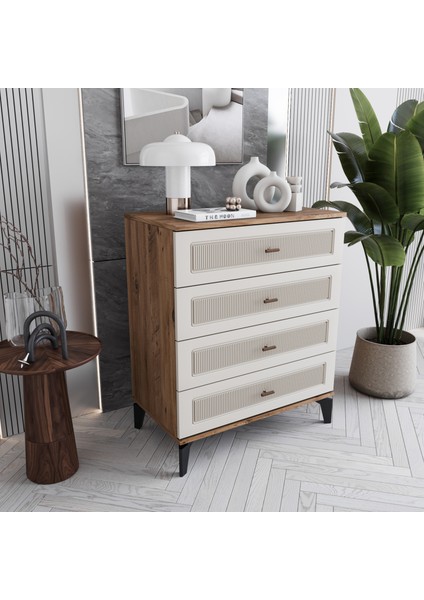 Libra 4 Çekmeceli Şifonyer Tamamı Mdf (Aytaşı) fiyatları