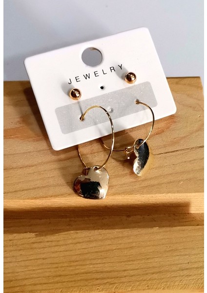 Renkli Şekilli Tarz Küpe