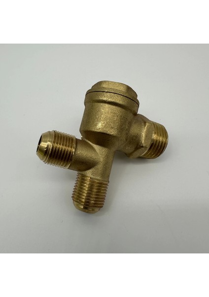 Sessiz Yağsız Kompresör Çekvalfi Çift Girişli 1/2 - 3/8 - M10X1 fiyatları