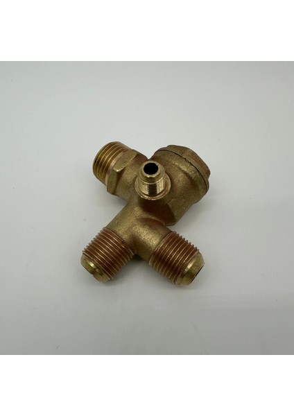 Sessiz Yağsız Kompresör Çekvalfi Çift Girişli 1/2 - 3/8 - M10X1 modelleri