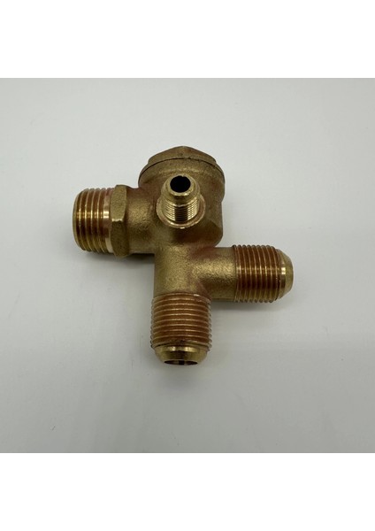 Sessiz Yağsız Kompresör Çekvalfi Çift Girişli 1/2 - 3/8 - M10X1 fırsatları