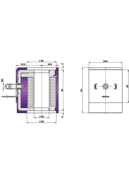 Gevax Valf Ventil Bobin Tp1 13.15MM - 12/24/110/220V Ac/dc fiyatları