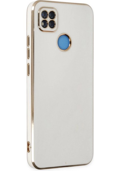 Newface Xiaomi Redmi 9c Kılıf Volet Silikon - Beyaz