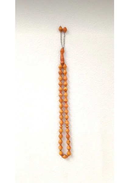 Şimşir Ağacı El Yapımı Oymalı Tesbih