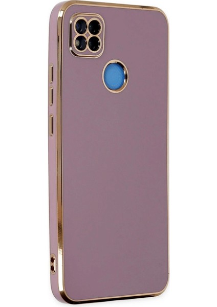 Newface Xiaomi Redmi 9c Kılıf Volet Silikon - Mor