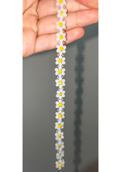 Bloom Serisi – Daisy Shine Boncuklu Çiçek Bileklik modelleri
