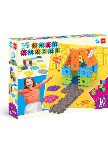 Kare Puzzle (60 Parça)