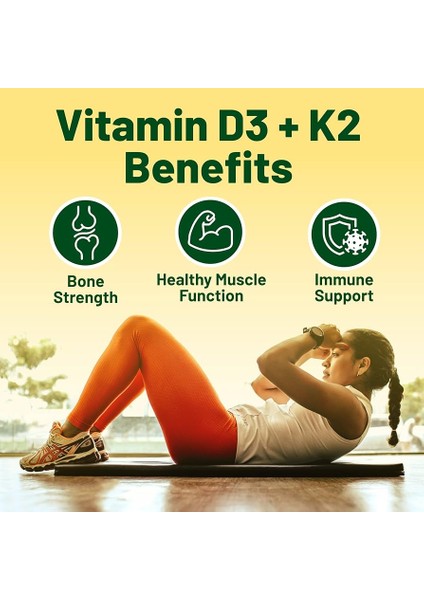 Vitamin D3 Kolekalsiferol 125 Mcg 5,000 IU 180 Softgels Support Immune Heart and Bone Health D-3 fırsatları