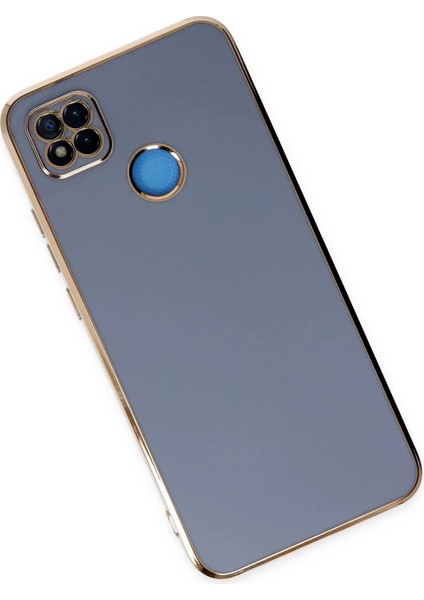 Newface Xiaomi Redmi 9c Kılıf Volet Silikon - Mavi modelleri