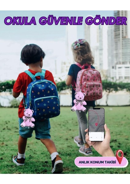 Hello Kitty Peluş Gps Çocuk Takip Cihazı-Android Uyumlu modelleri