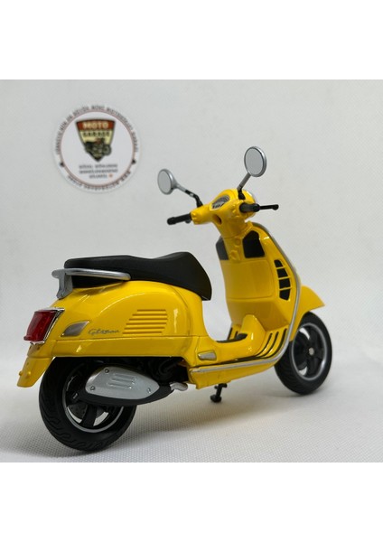 Vespa Gts Super 1:12 Diecast Scooter Model Oyuncak – Lisanslı Metal Maket & Koleksiyon modelleri