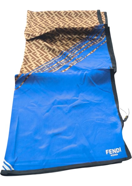 Vual Ipek Şal F Baskılı Desen Koyu Mavi Fuşya Pembe modelleri