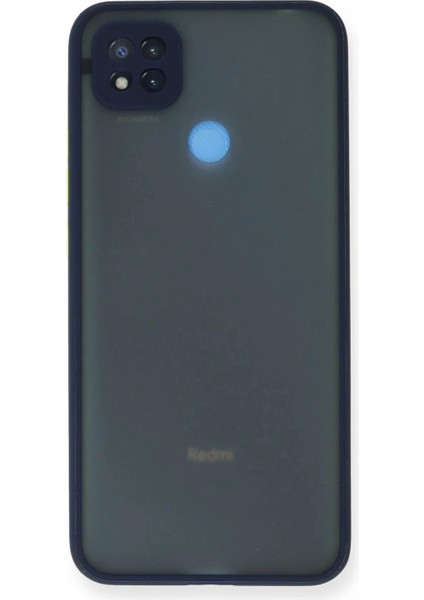 Newface Xiaomi Redmi 9c Kılıf Montreal Silikon Kapak - Lacivert