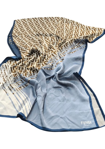 Vual Ipek Şal F Baskılı Desen Bebe Mavisi fırsatları