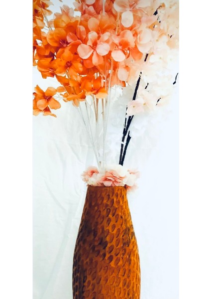 Vanita Model %100 El Yapımı Motifli Büyük Boy Ahşap Vazo fiyatları