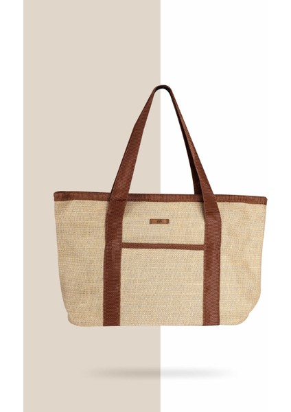 Ege Hasır Plaj Çantası - Orta Boy indirimleri