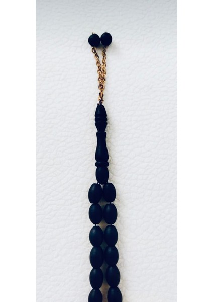 El Oyması Usta Işçilikli Tesbih Abanoz Ağacı