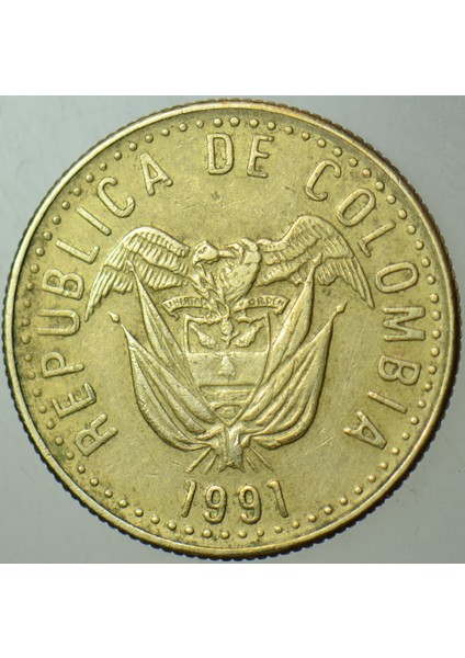 Kolombiya 20 Peso 1991. modelleri