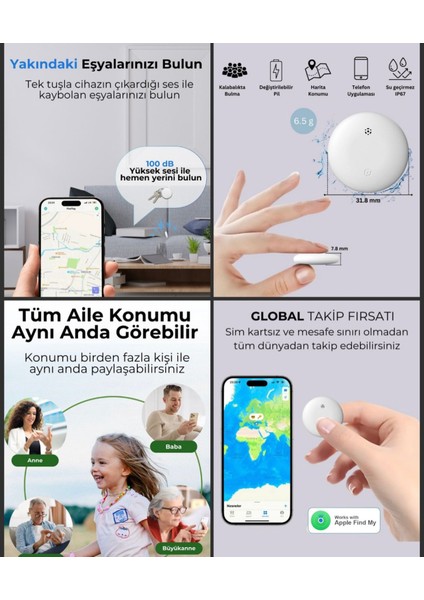 Gps Çocuk Değerli Eşya Takip Cihazı-Ios Uyumlu fiyatları