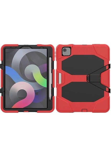 Newface iPad Pro 11 (2020) Kılıf Griffin Tablet Kapak - Kırmızı fiyatları