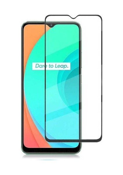 Oppo C11 6D Tam Kaplayan Full Cam Ekran Koruyucu