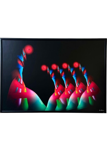 Dekoratif Soyut Tablo 70 x 100 cm CAN004 - Ev - Otel - Ofis - Hastahane - Kafe - Restourant Dekorasyonu fiyatları