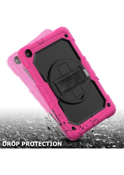 Newface Samsung Galaxy T510 Tab A 10.1 Kılıf Pars Tablet Kapak - Pembe fiyatları