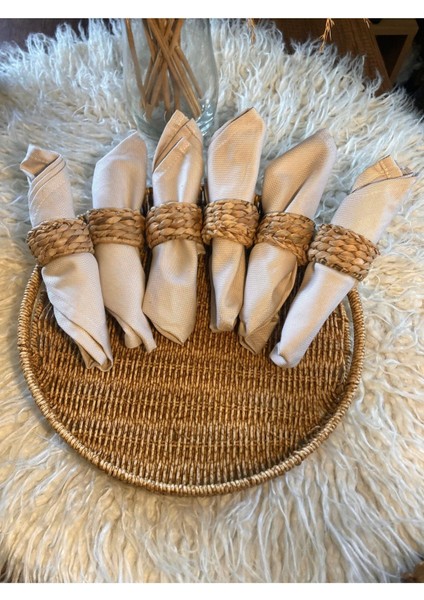 6lı Hasır Peçete Yüzüğü / Halkası fiyatları