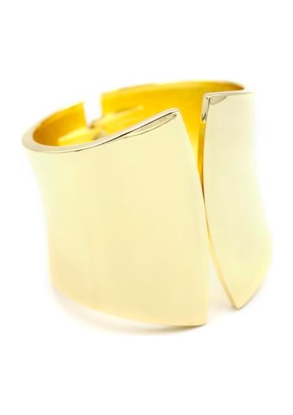 Kelepçe Bilezik - Altın