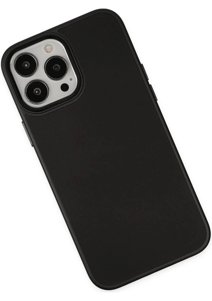 Newface iPhone 13 Pro Kılıf Asya Deri Silikon - Siyah modelleri