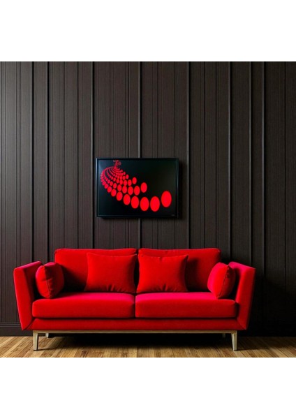 Dekoratif Soyut Tablo 50 x 70 cm CAN102 - Ev - Otel - Ofis - Hastahane - Kafe - Restourant Dekorasyonu