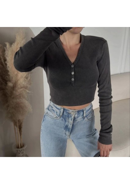 Yıkamalı Crop modelleri