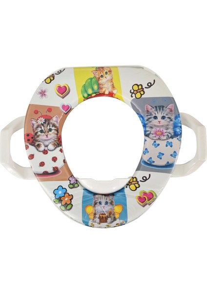 Soft Kulplu Klozet Kapağı Eğitim Adaptörü