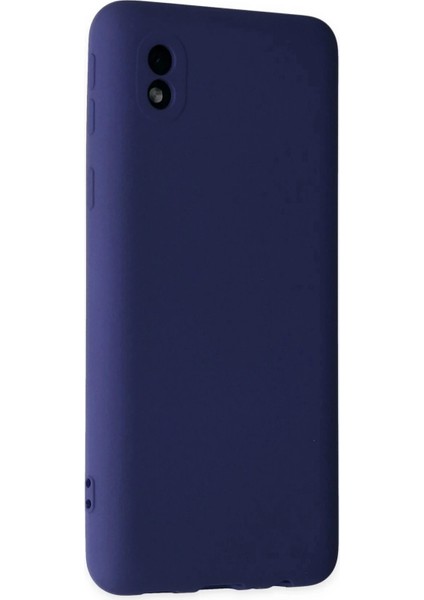 Newface Samsung Galaxy A01 Core Kılıf Nano Içi Kadife Silikon - Lacivert fiyatları