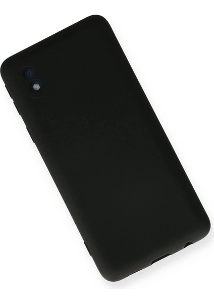 Newface Samsung Galaxy A01 Core Kılıf Nano Içi Kadife Silikon - Siyah modelleri