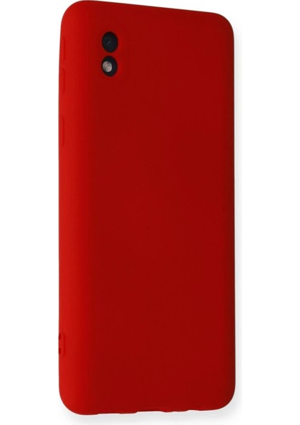 Newface Samsung Galaxy A01 Core Kılıf Nano Içi Kadife Silikon - Kırmızı fiyatları