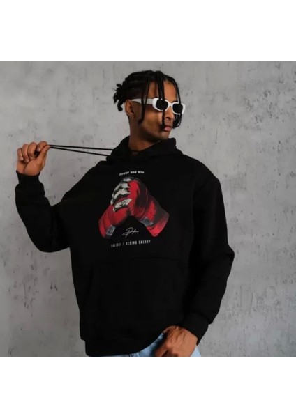 Erkek Eldiven Baskılı Kapüşonlu Weat Iyah fiyatları