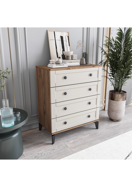 Silva&karin 4 Çekmeceli Şifonyer Tamamı Mdf (Aytaşı) fiyatları