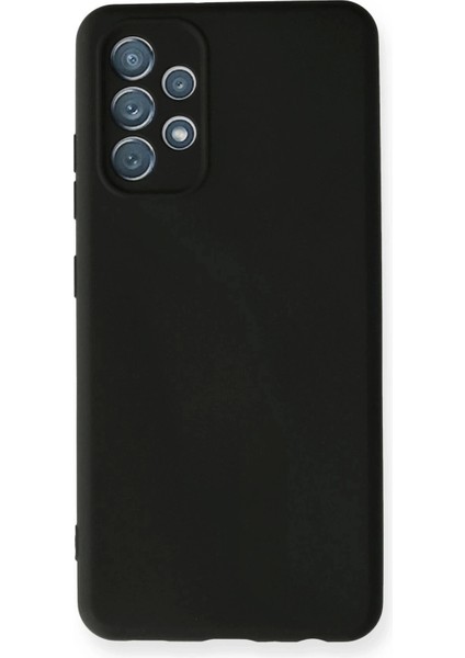 Newface Samsung Galaxy A32 Kılıf Nano Içi Kadife Silikon - Siyah