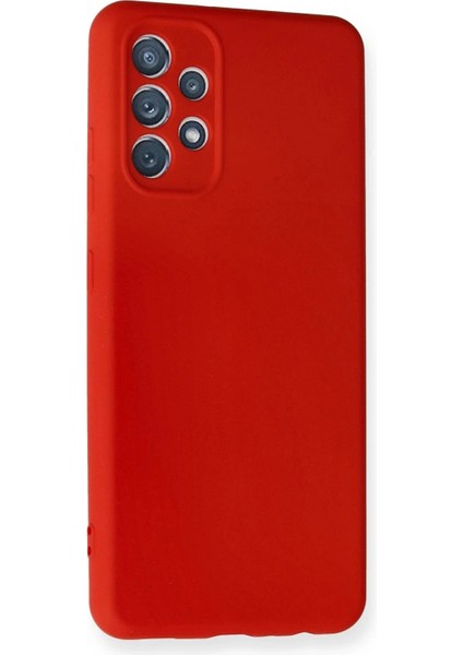 Newface Samsung Galaxy A32 Kılıf Nano Içi Kadife Silikon - Kırmızı fiyatları