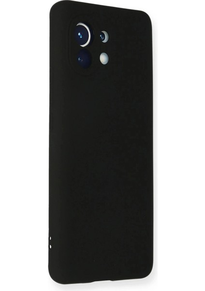 Newface Xiaomi Mi 11 Kılıf Nano Içi Kadife Silikon - Siyah fiyatları