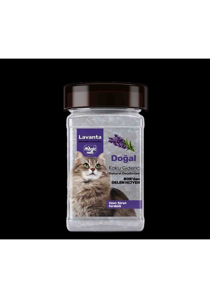 Magic Power Kedi Kumu Koku Giderici Lavanta Kokulu 125gr