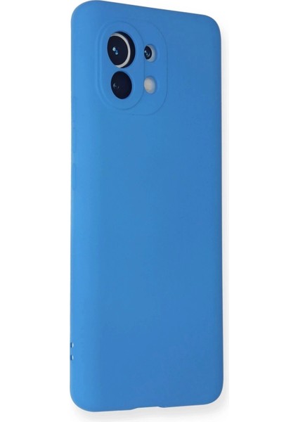 Newface Xiaomi Mi 11 Kılıf Nano Içi Kadife Silikon - Mavi fiyatları