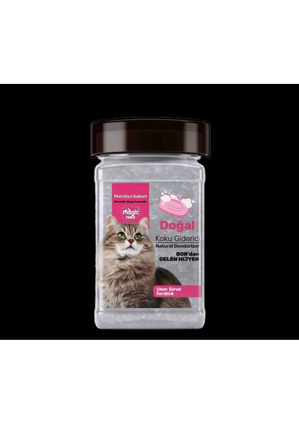Magic Power Kedi Kumu Koku Giderici Marsilya Sabun Kokulu 125gr
