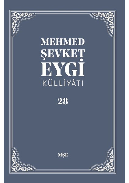 Mehmed Şevket Eygi Külliyatı - 28