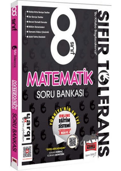 8. Sınıf Ders Arkadaşım Sıfır Tolerans Matematik Soru Bankası
