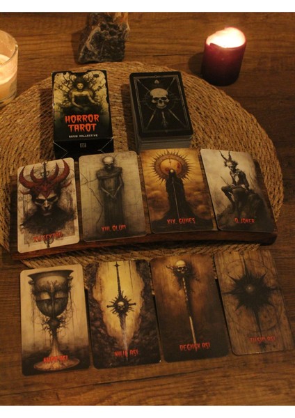 Horror Tarot Destesi - 78 Kart