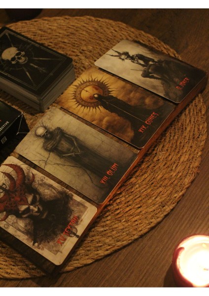 Horror Tarot Destesi - 78 Kart fiyatları