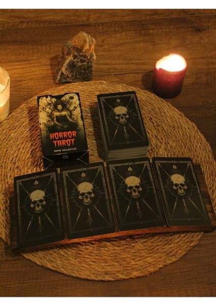 Horror Tarot Destesi - 78 Kart modelleri