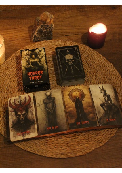 Horror Tarot Destesi - 78 Kart